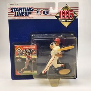 Starting Lineup‎ 1995 MLB Baseball Juan Gonzalez Kenner Figure Card